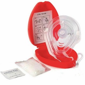 CPR Mask with One-Way Valve - First Aid Face Shield - With Bonus Pocket CPR Mask