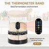 Arbnic Sourdough Starter Kit -50 Oz Wide Bore and Large