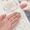 Beebeecraft 1 Box 100Pcs Silver Crimp Beads Covers 925 Sterling