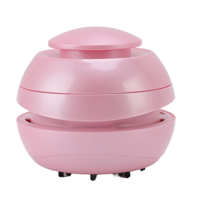 Table Vacuum Cleaner Pink Compact Portable Small Automatic Electric Low
