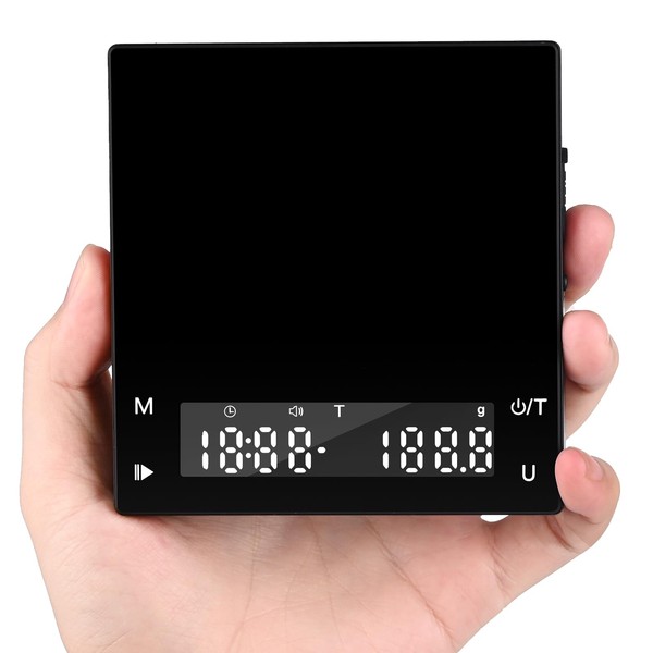 Vankarr Digital Coffee Scales with Timer, Espresso Scales with 0.1