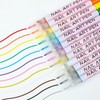 12Pcs 3D Nail Polish Pens 0.5mm Tip Bright Colors Easy