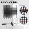30 Pack Drainage Interlocking Tiles, 12”x12” Modular Interlocking Floor Tiles