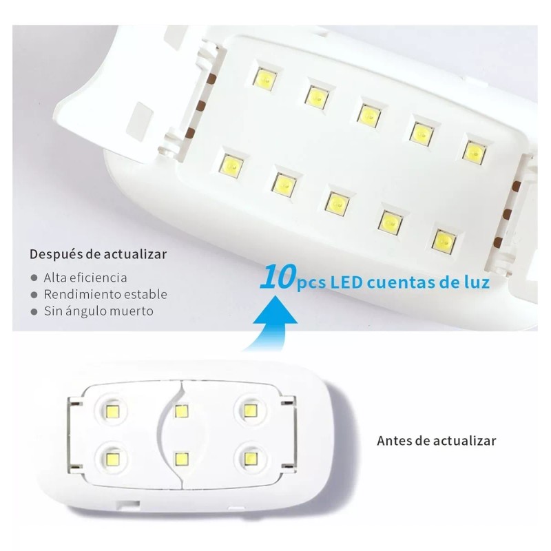 Zovni Kit 20 Lámparas Led De 10w De Polygel Para