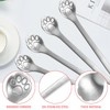 Benaton 4 Pieces Stainless Steel Teaspoons Cat Paw Coffee Spoons