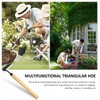 XdealCozyxc Japanese Style Razor Hoe Gardening Tool, Hand Hoe Garden