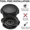 709000868 Fuel Tank Gas Cap Compatible with 2018-Up Can Am