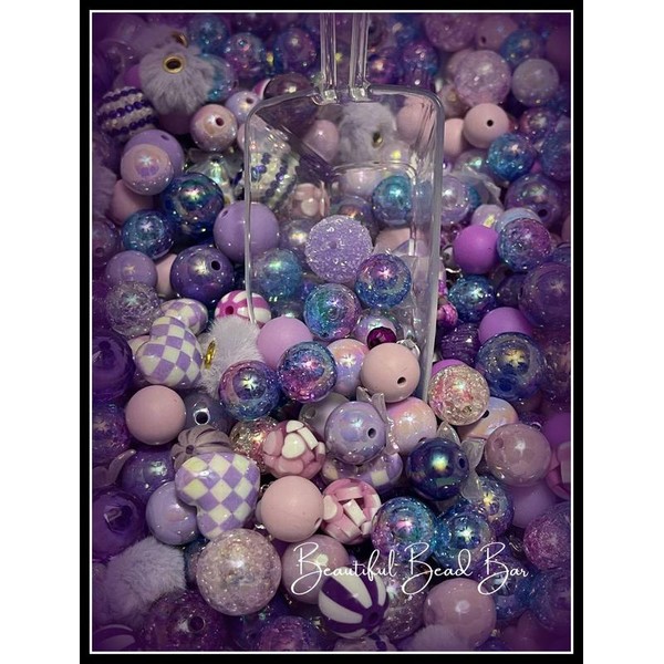 Bead Mixes By Color:_Purple Mix_Extra Large - $34.99