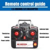 YUEQISM Red Large Fall Resistant Rc Helicopter 3.5 Channels Remote