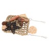 Bird Foraging Wall Toy Safety Parrot Woven Hanging Mat Climbing