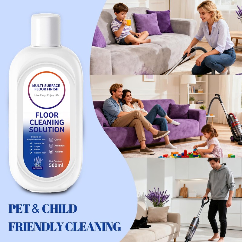 Floor Cleaning Solution for Tineco/Roborock Wet Dry Vacuum Mops and