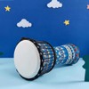 8 Inch Portable African Drum Djembe Hand Drum with Colorful