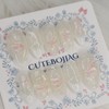 Iridescent Wing Handmade Nail Tips - Oval XL / 이리데슨트