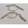 CES Shielded 12" Stereo 3.5mm Mini Plug to Stereo 3.5mm