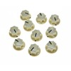 KAISH 10pcs Aged White Mini MXR Style Skirted AMP Knob