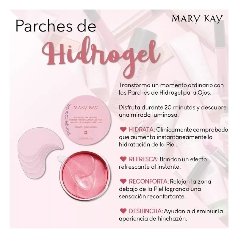 Mary Kay Parches De Hidrogel Para Ojos Mary Kay