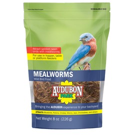 GLOBAL HARVEST FOODS 12816 Food Bird Mealworm, 8 oz
