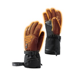 ORORO Heated Gloves for Men and Women, Rechargeable Electric Gloves for Hiking, Skiing, Motorcycle (Black,S)