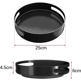 YYYFEI Susan Turntable,Lazy Susan,360-Degree Rotatable Spice Rack Organiser Pantry Turntable,Glides Easily Lazy Susan Cabinet Organizer,for Kitchen Cabinet Pantry Bathroom