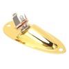 Guitar Input Jack Boat Style 6.35mm Metal Electric Guitar Input