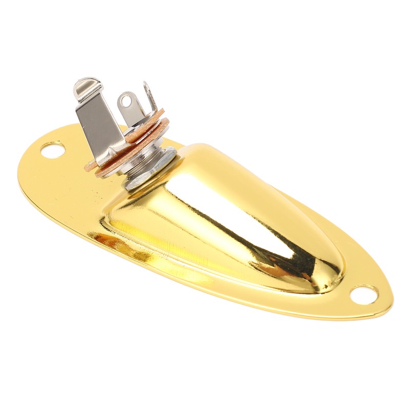 Guitar Input Jack Boat Style 6.35mm Metal Electric Guitar Input
