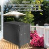 Dining Cart Cover Waterproof Dust Proof UV Proof Polyester Fiber