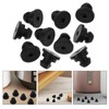 ULTECHNOVO Replaceable Rubber Feet for Kitchen Appliances 24Pcs Foot Pads