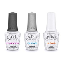 Harmony Gelish Top Coat/Base Coat/PH BOND Set
