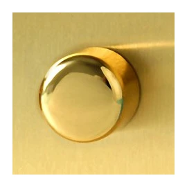 Replacement Universal Polished Brass Dimmer Switch Knob