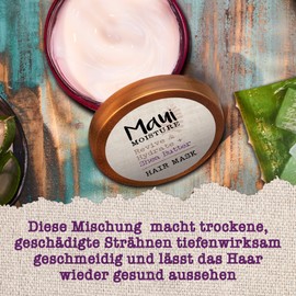 Maui Moisture Revive & Hydrate Shea Butter Hair Mask (400ml) feuchtigkeitsspendende Haarmaske für trockenes, geschädigtes Haar mit cremiger Sheabutter