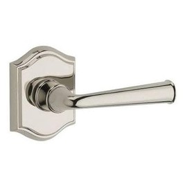 Baldwin Reserve Psfedtar141 Passage Federal Lever And Traditional Arch Rose Bright Nickel Finish