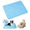 Ryfpdml Dog Cooling Mat, 55x70cm Soft Comfortable Cooling Mat for