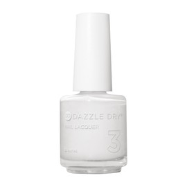 Dazzle Dry Nail Lacquer (Step 3) - White Lightning - A true stark white full coverage cream. (0.5 fl oz)
