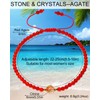 Lightock Reiki Crystals with Citrine Beaded Anklet Spiritual Gemstones Energy
