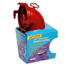 Valterra EZ Coupler 90 Degrees Bayonet Fitting RV Travel Trailer Fifth Wheel Camper