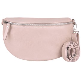 Frentree® Women's Genuine Leather Shoulder Bag, Made in Italy, Crossbody Bag, Shoulder Bag