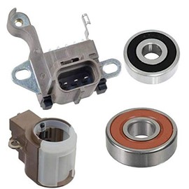 ManiacEM Alternator Rebuild Kit for 2011-2014 Ford F150 5.0L (Ref 104210-6270, 104210-6660) Regulator, Brushes, Bearings - 11532RK