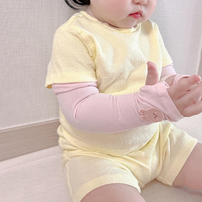 LUOFENG Summer Sleeves, 2 Pack UV Sun Arm Sleeves for