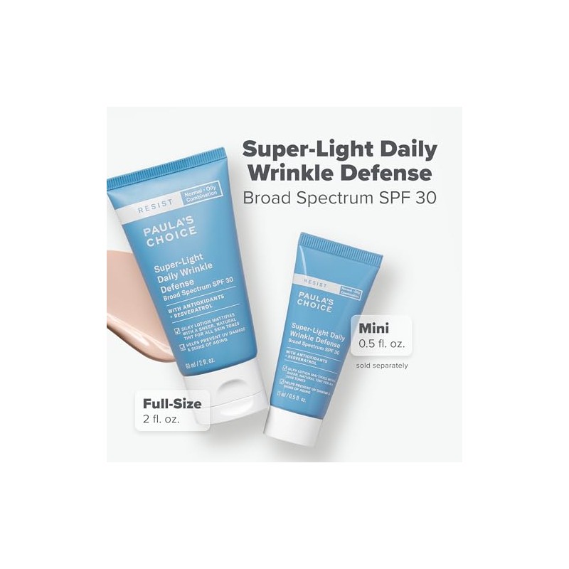 [Paula's Choice] レジスト スーパーライト日焼け止め SPF30 60ml/ 正規品 無香料 RESIST Super-Light