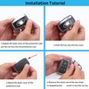 LCXWZNDY for Land Rover Key Fob Case Cover, Compatible with