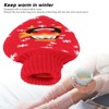 Hot Water Bottle Rubber Leakproof Relieve Pain Cute Knit Cover