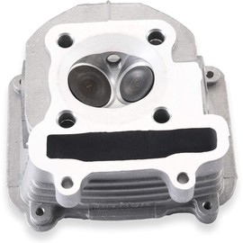 GY6 180cc Cylinder Head Kit Assy 61mm Big Bore with 69mm Valves for 152QMI 157QMJ Scooter Moped ATV Go Kart Quad