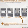 markiso® Roller Shutter Belt Cover [Pack of 5] - Hole