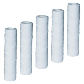 CFS – 5 Pack Sediment Water Filter Cartridges Compatible with Campbell 1SS Models – Removes Bad Taste and Odor – Whole House Replacement Filter Cartridge – 5 Micron – 9-3/4" Cartridge