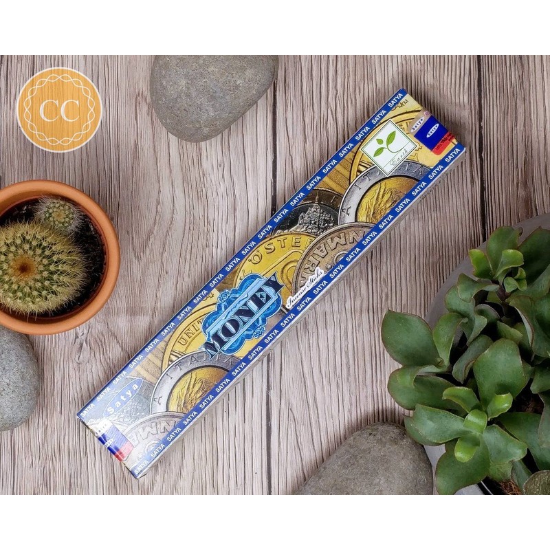 Satya Nag Champa Money Incense Sticks | Used for Aromatherapy,