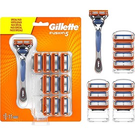 Gillette Fusion5 Razor + 11 Blades