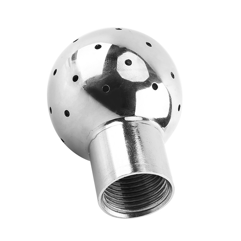 1pc G1/2 Thread Female Stainless Steel Sanitary Spray Ball Tank