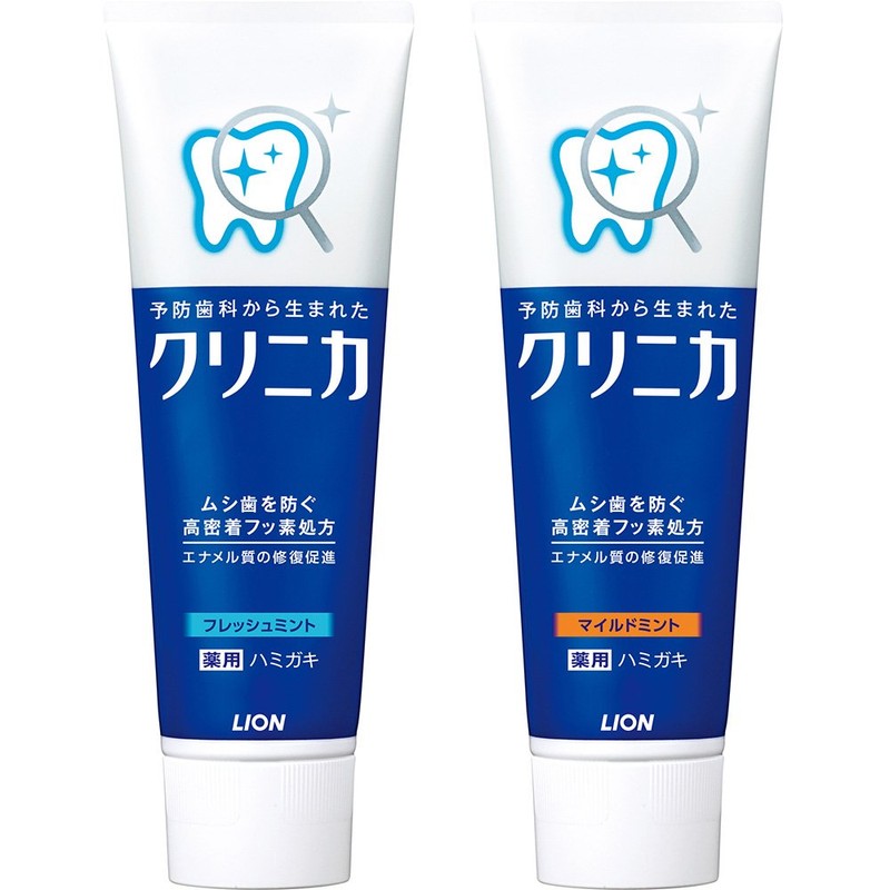Lion Clinica Mild Mint Toothpaste, Standing Tube, 4.6 fl oz