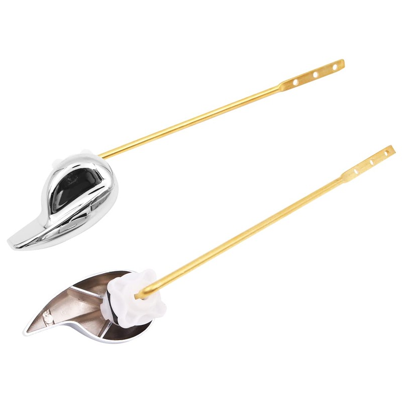 WANGCL 2 Pack Universal Front Mount Toilet Handle Tank Flush