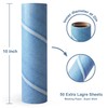 Leo Large 10-Inch Wide Lint Roller Refills 25 Sheets with
